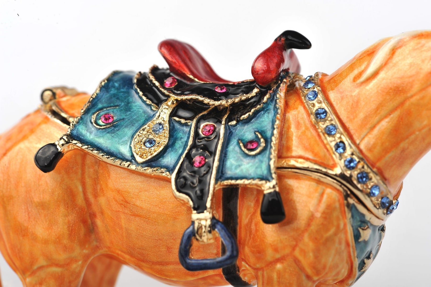 Keren Kopal Decorated Orange Horse