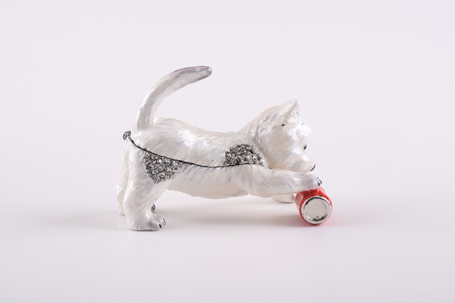 Keren Kopal Dog Playing with Can