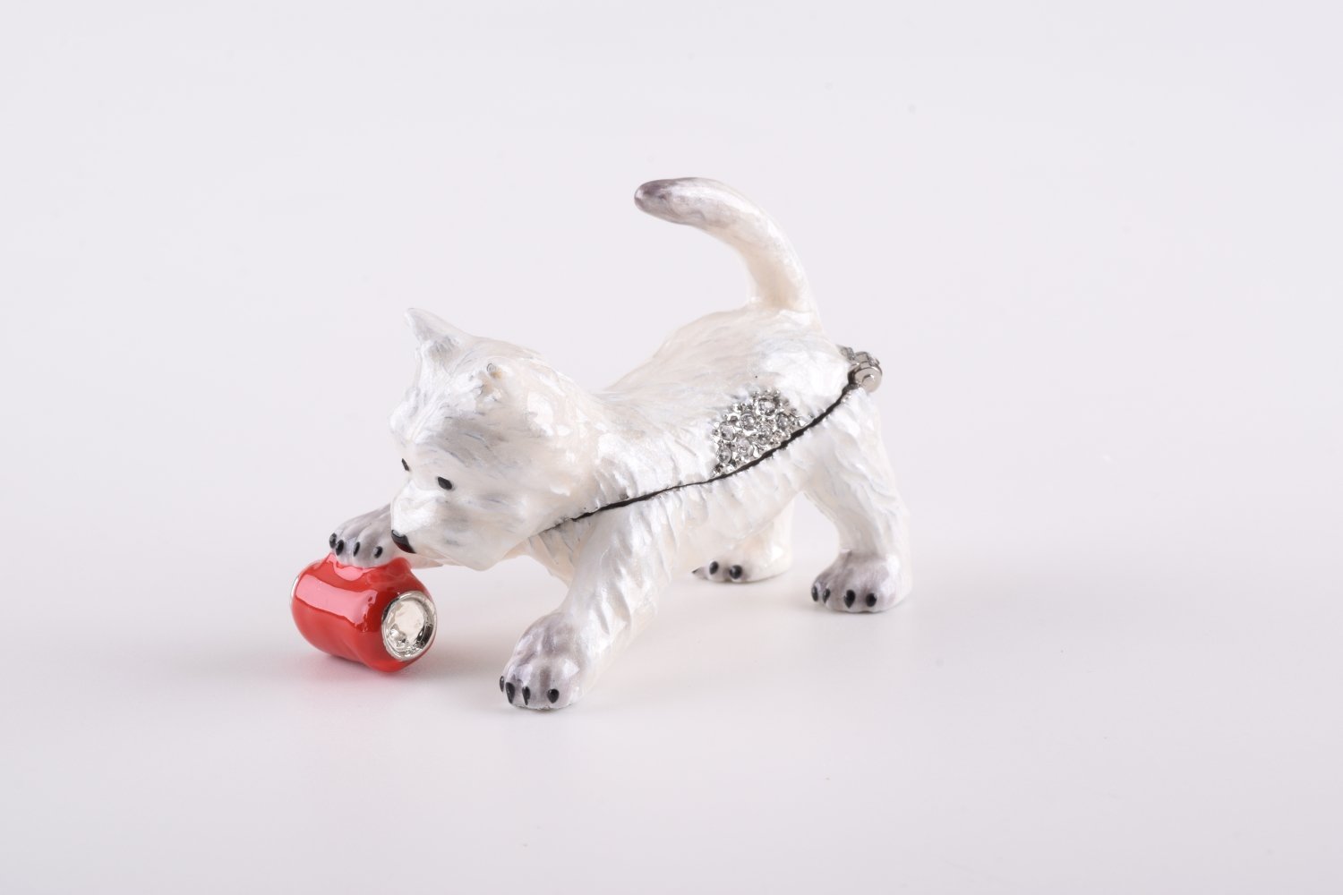 Keren Kopal Dog Playing with Can