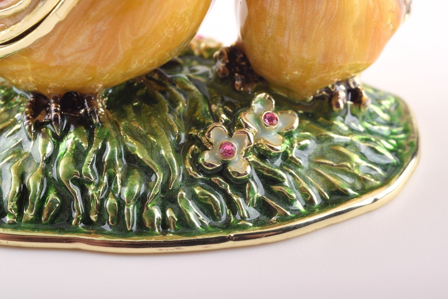 Keren Kopal Ducks Trinket Box