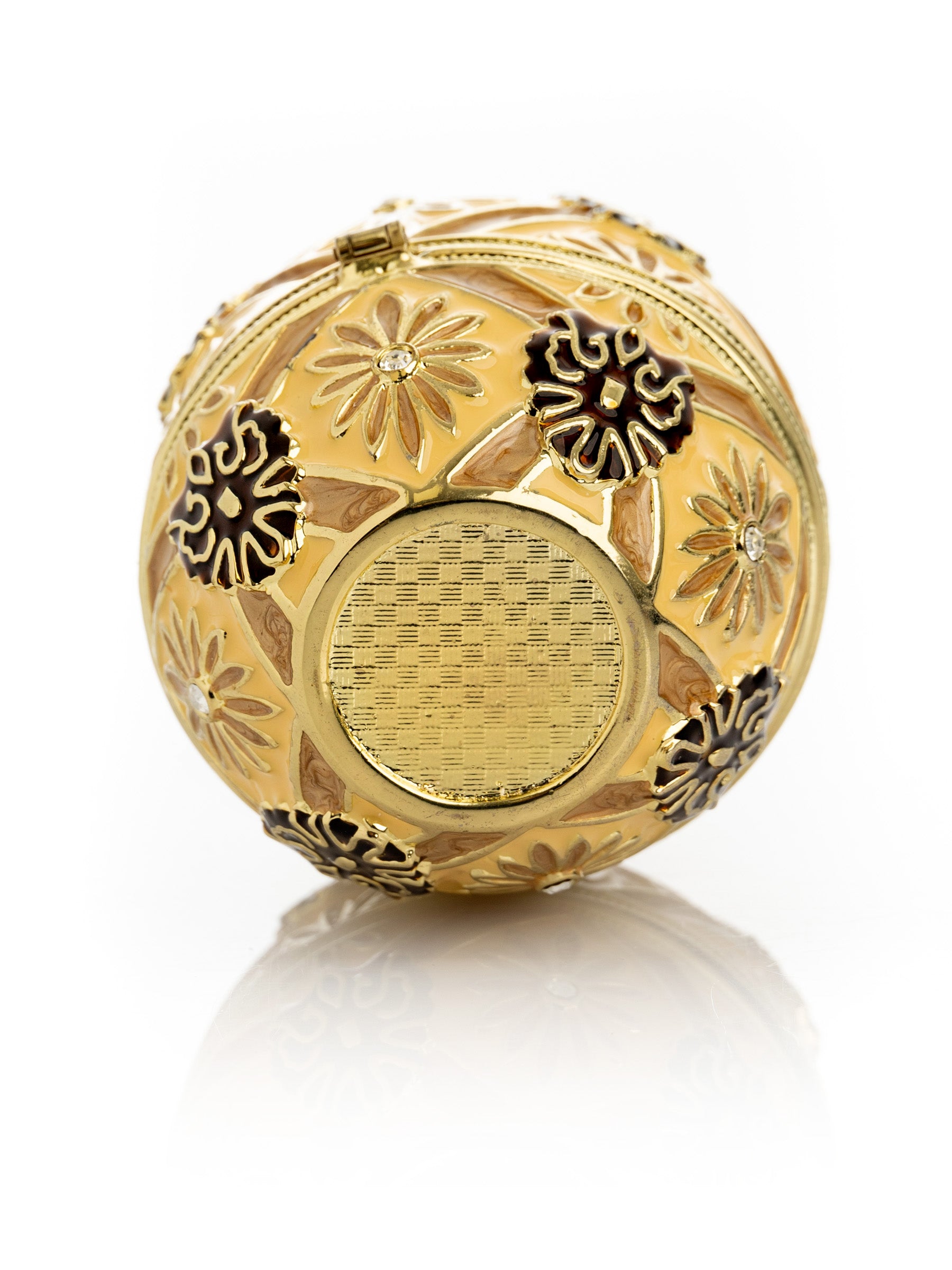 Keren Kopal Brown Faberge Royal egg with Carriage