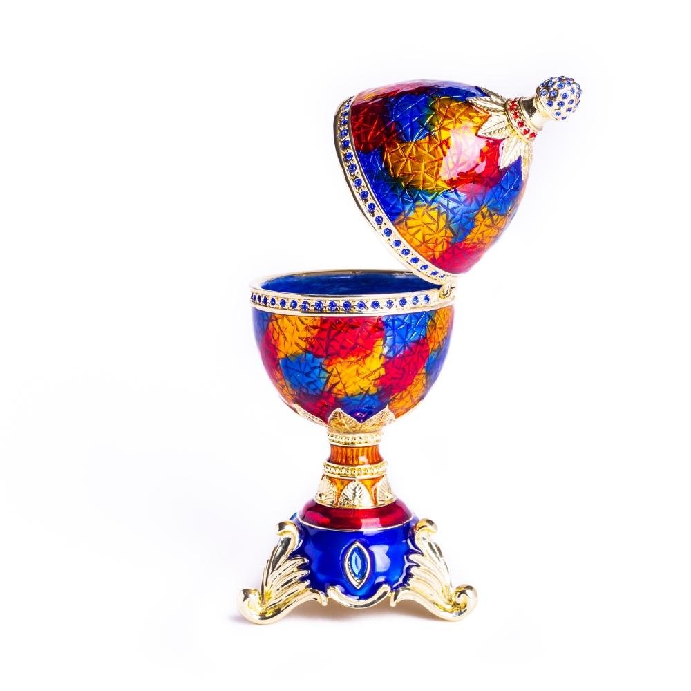 Keren Kopal Colorful Music Playing Faberge Egg