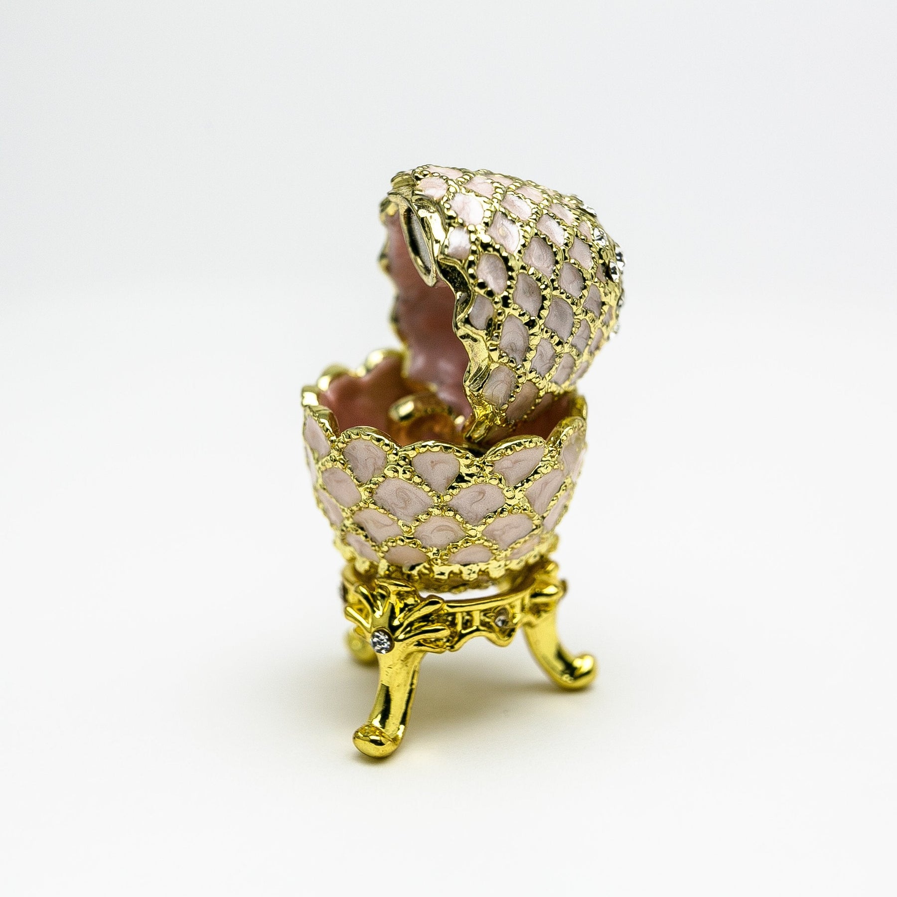 Keren Kopal Golden Pink Faberge Egg