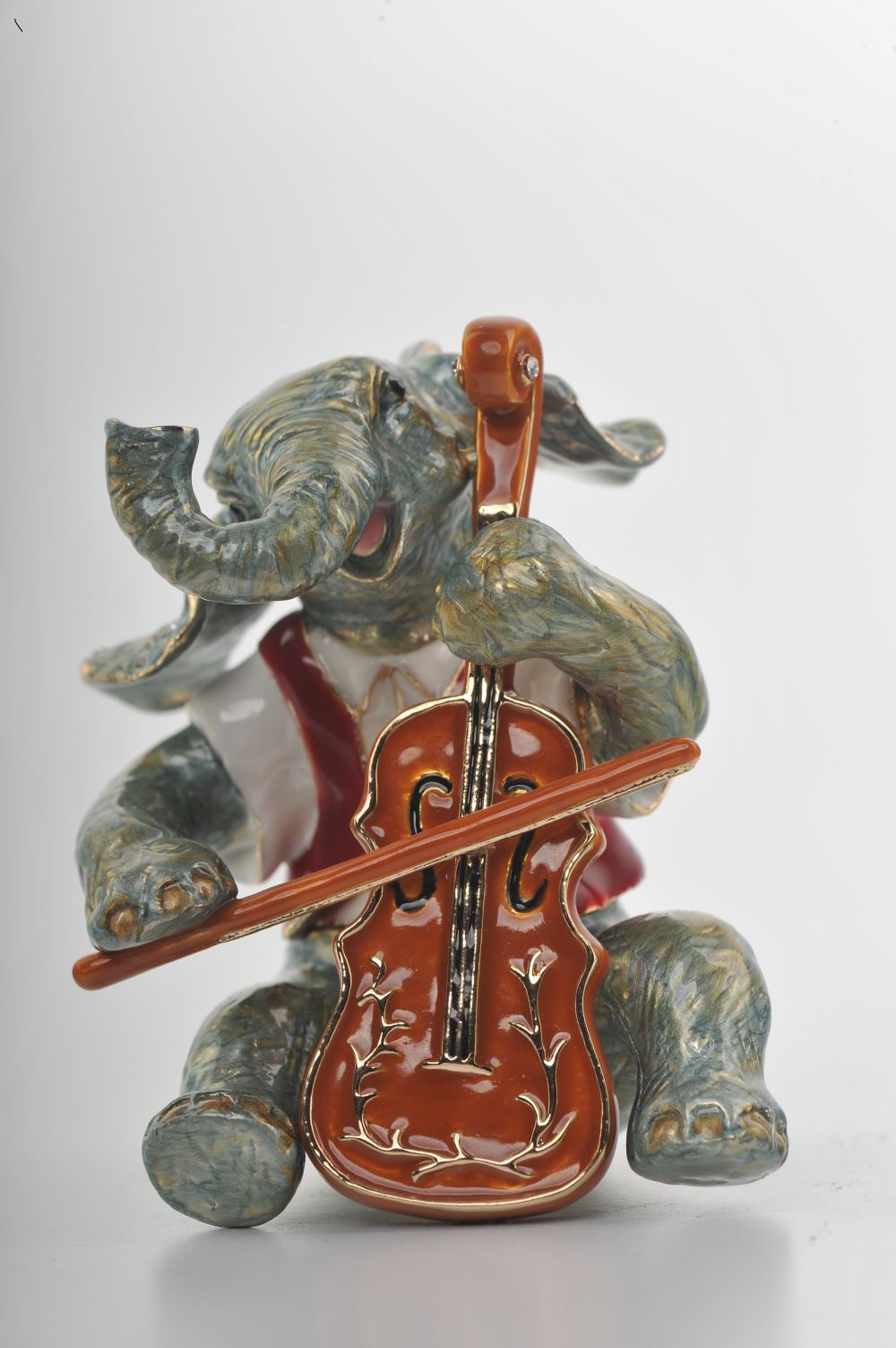 Keren Kopal Elephant Playing the Cello