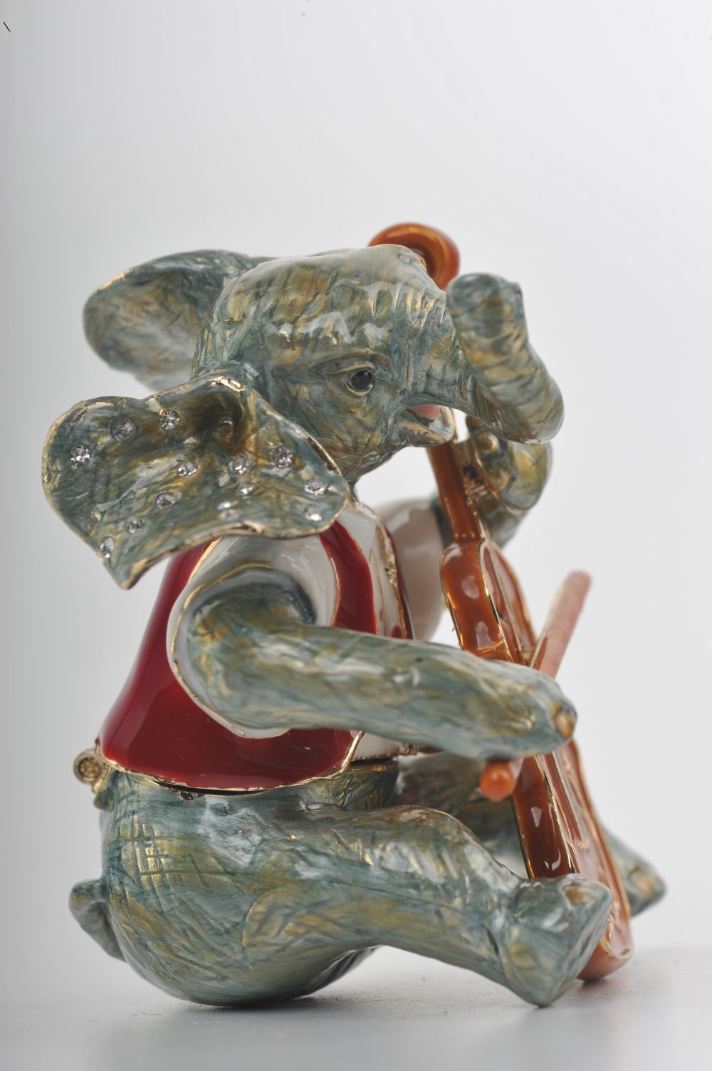 Keren Kopal Elephant Playing the Cello