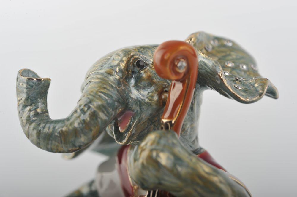 Keren Kopal Elephant Playing the Cello