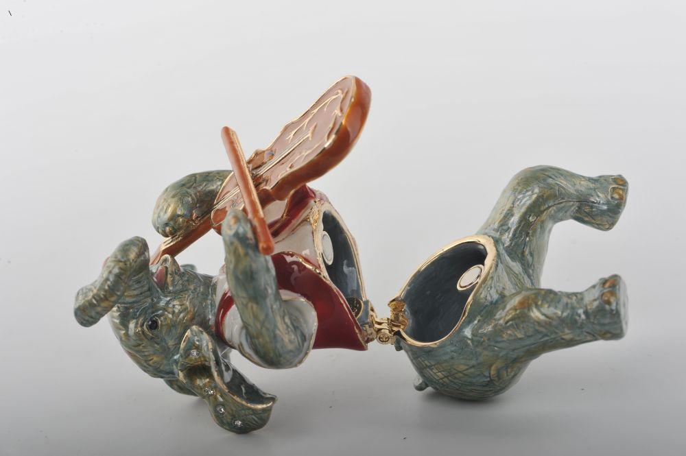 Keren Kopal Elephant Playing the Cello