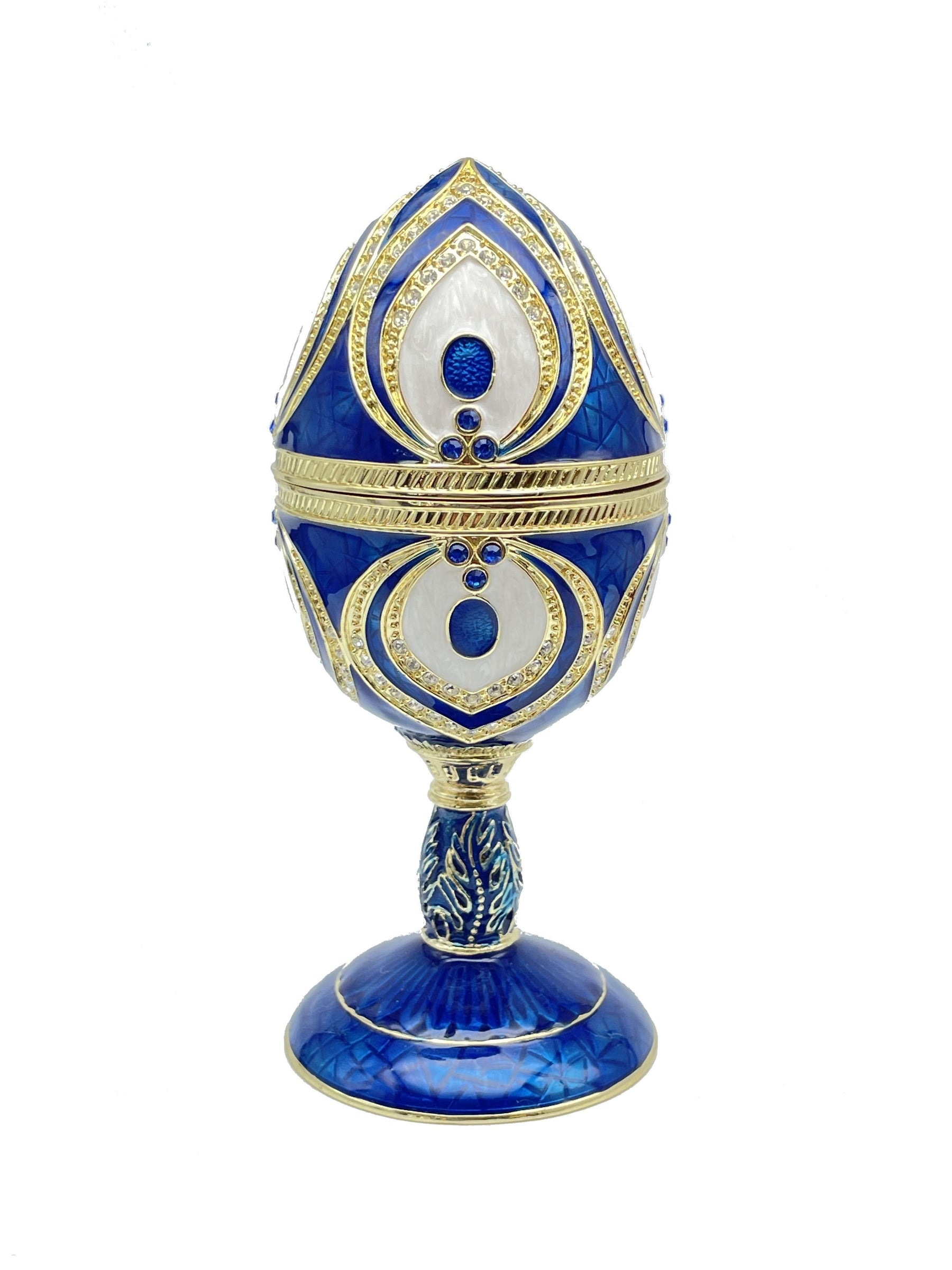 Keren Kopal Blue Faberge Egg Beethoven Music Playing