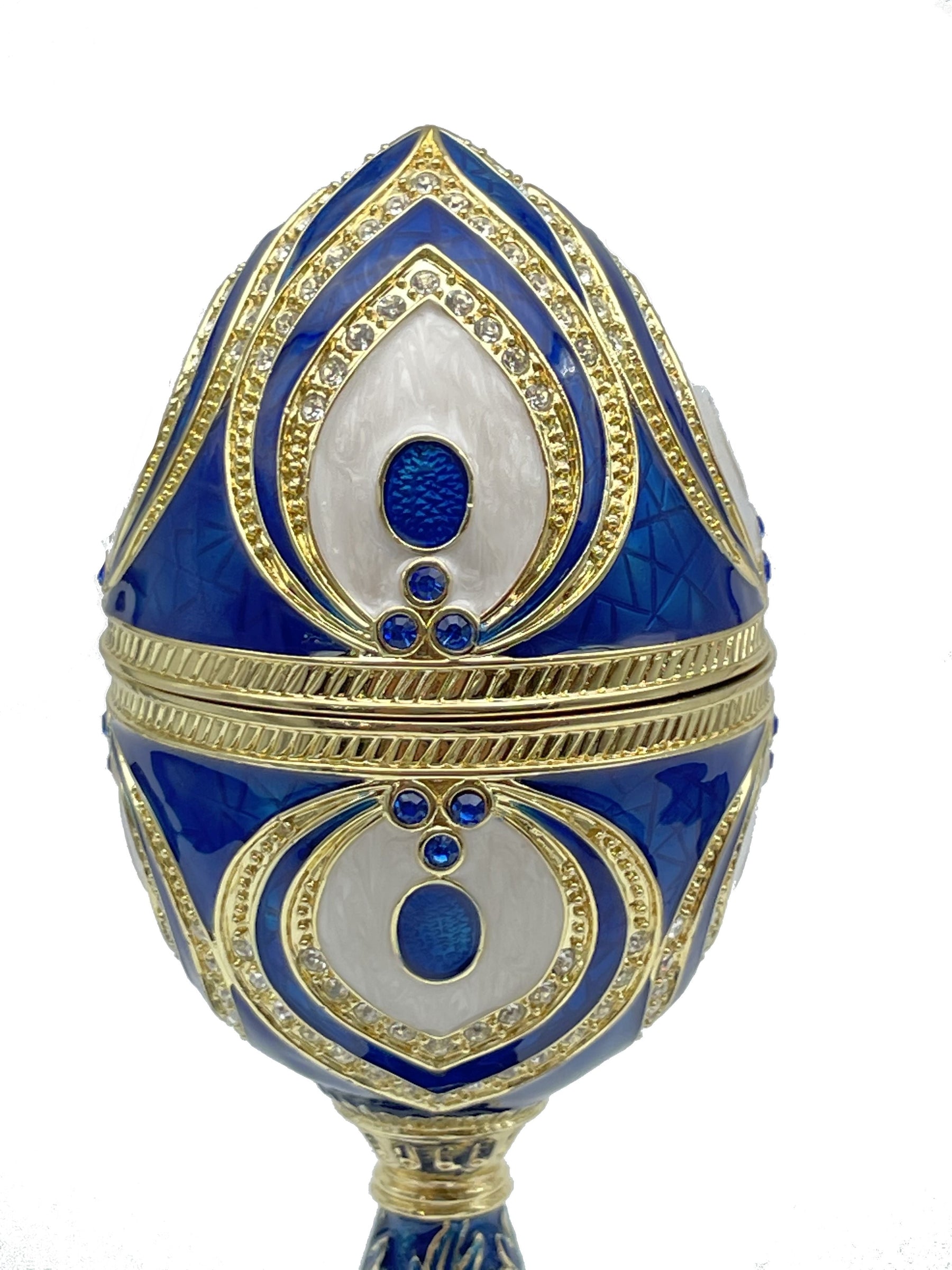 Keren Kopal Blue Faberge Egg Beethoven Music Playing