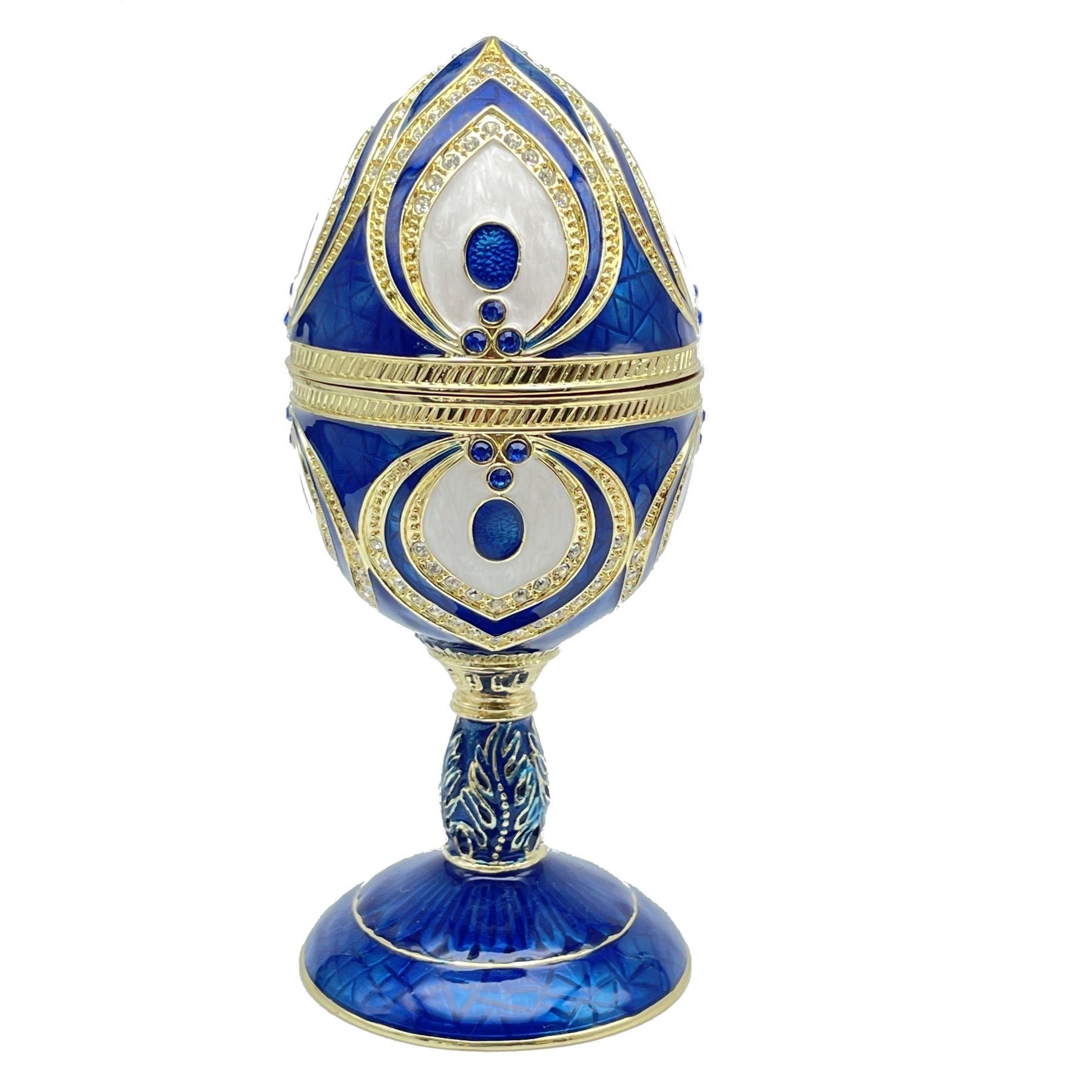 Keren Kopal Blue Faberge Egg Beethoven Music Playing