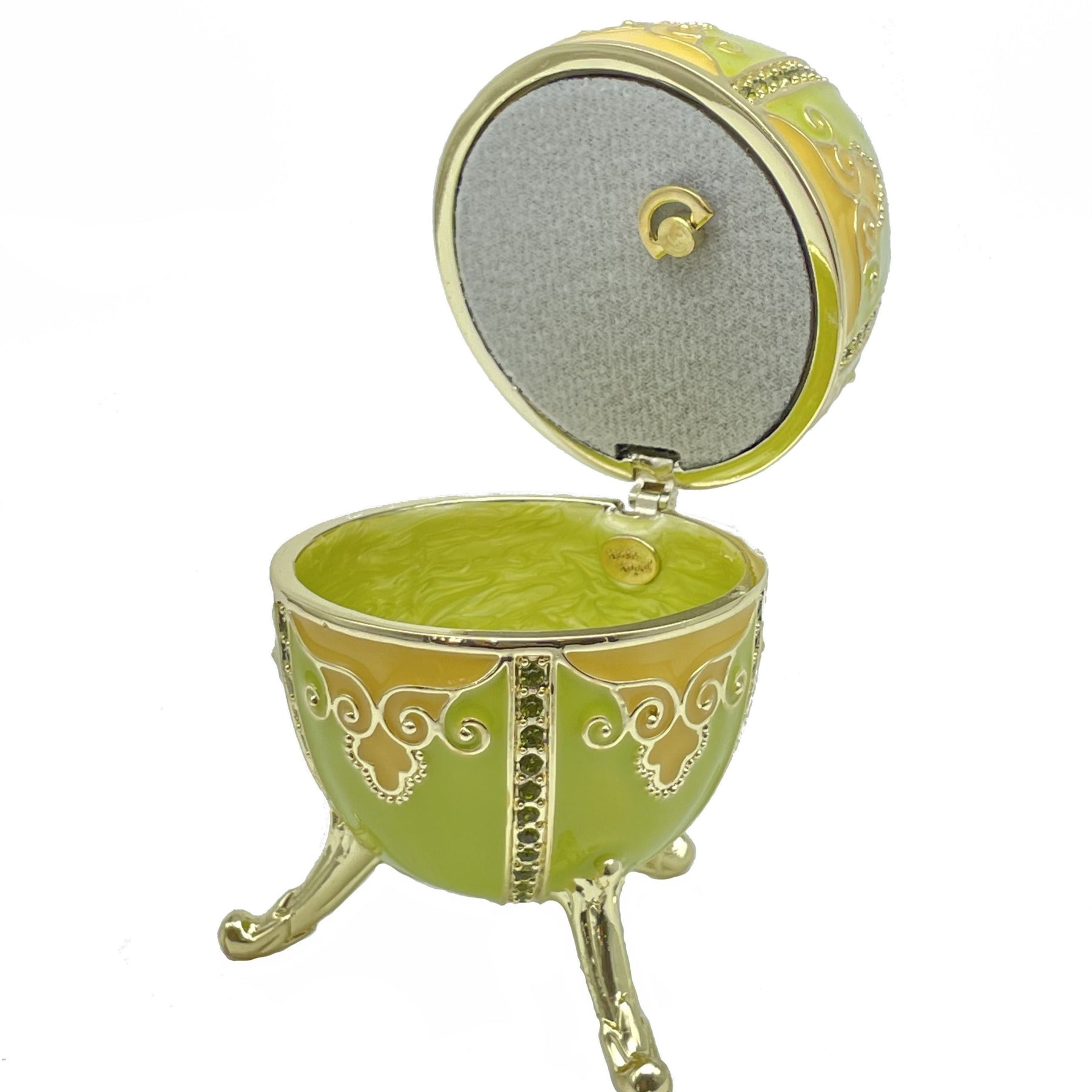 Keren Kopal Green Faberge Egg Beethoven Music Playing