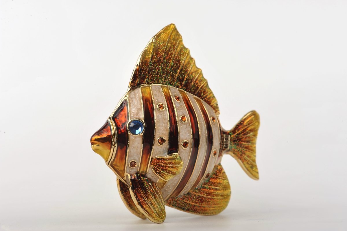 Keren Kopal Fish with Amber Stripes