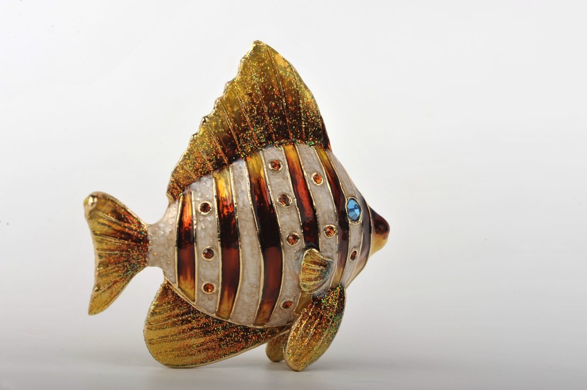 Keren Kopal Fish with Amber Stripes