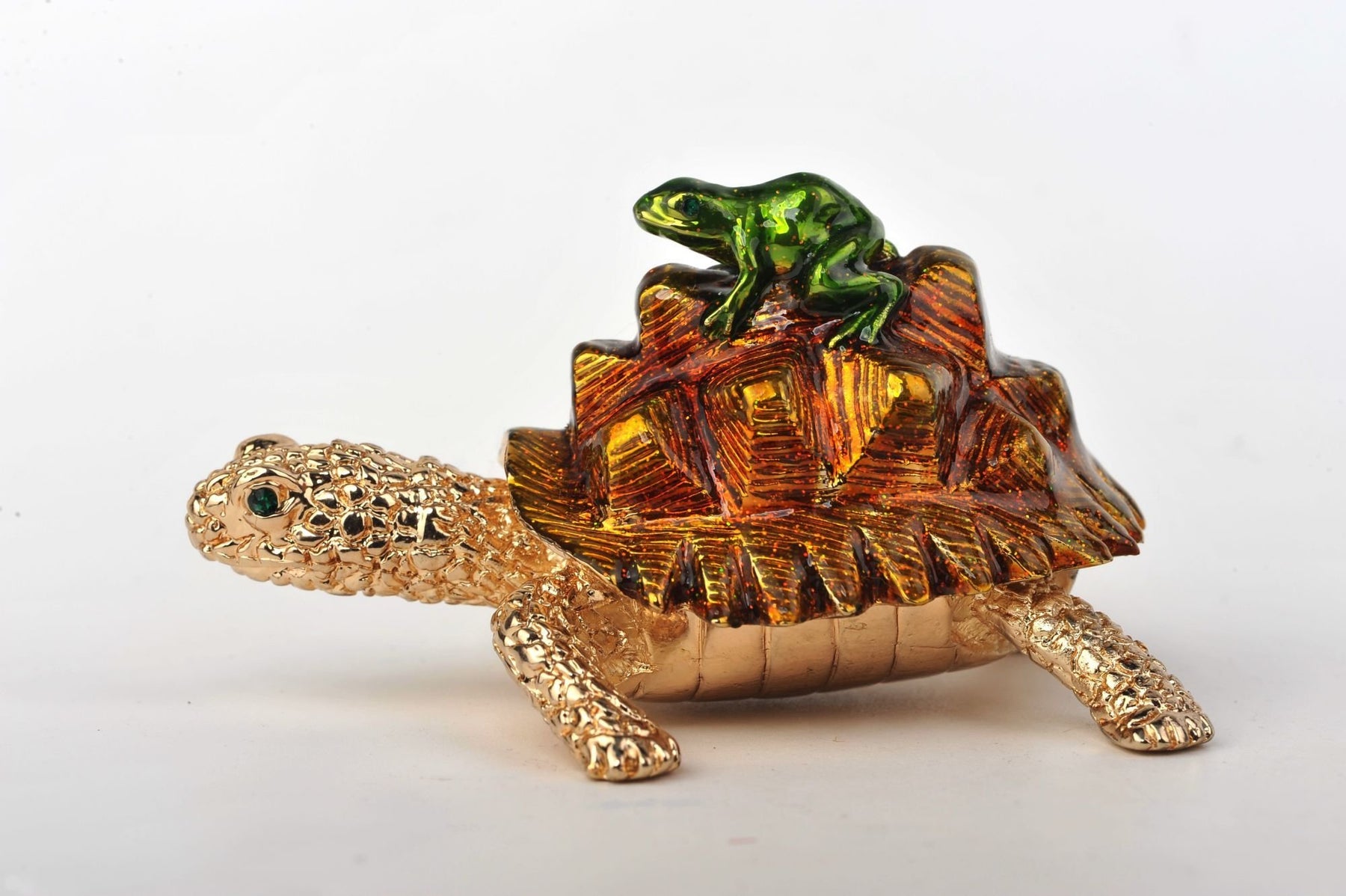 Keren Kopal Frog on a Turtle
