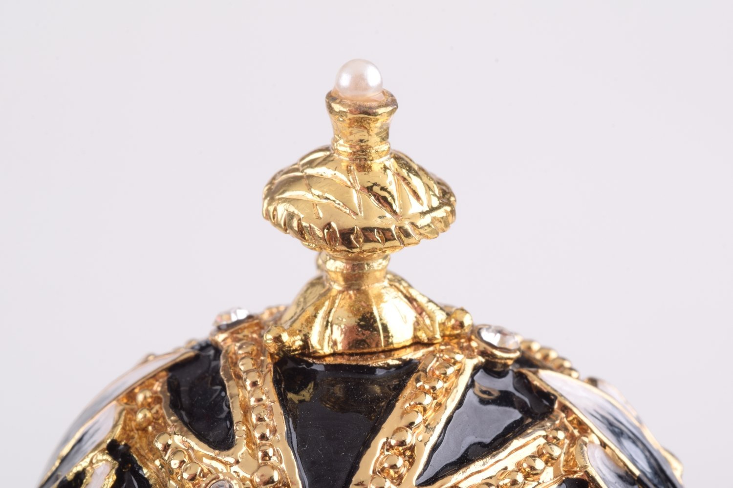 Keren Kopal Gold & Black Faberge Egg