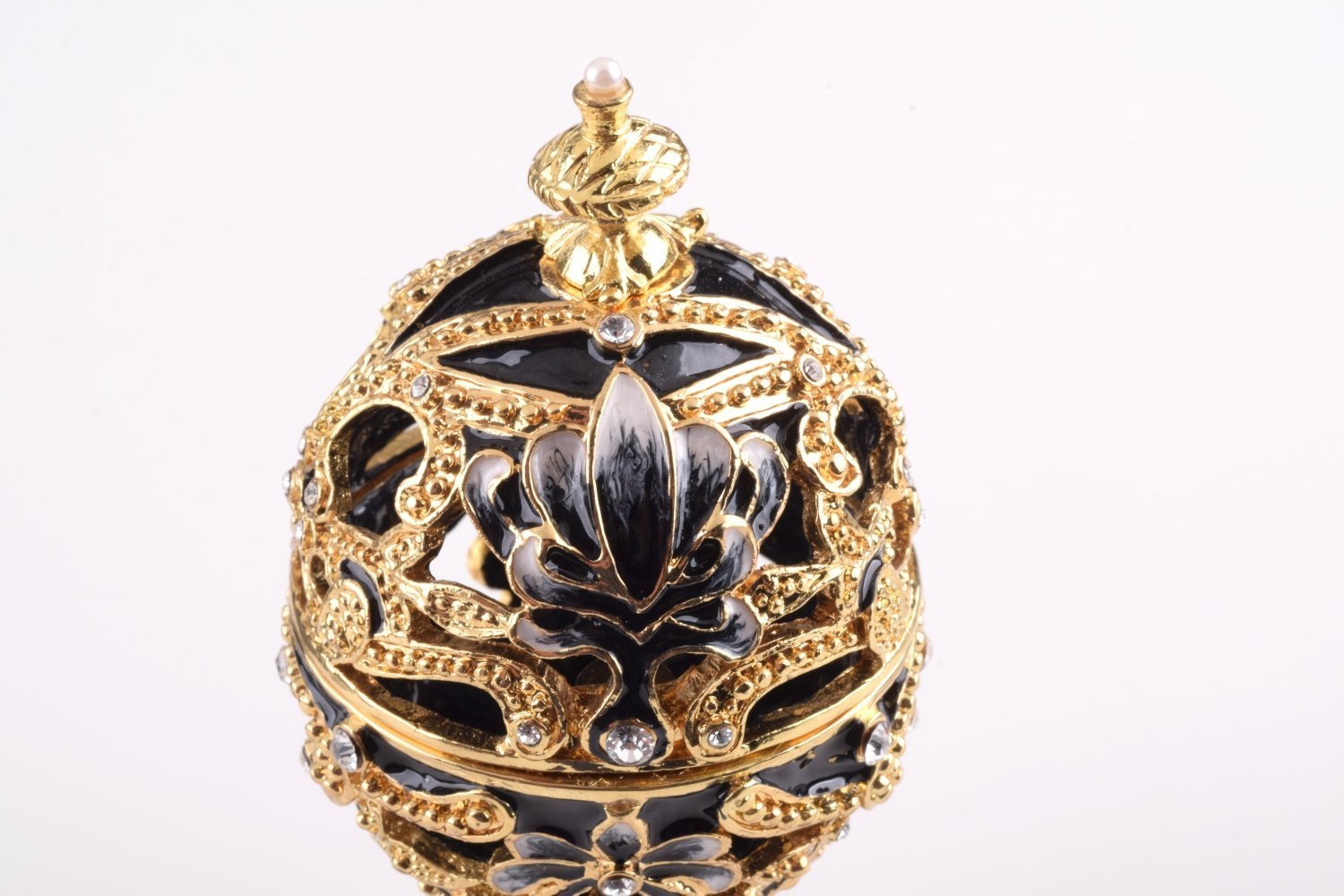 Keren Kopal Gold & Black Faberge Egg