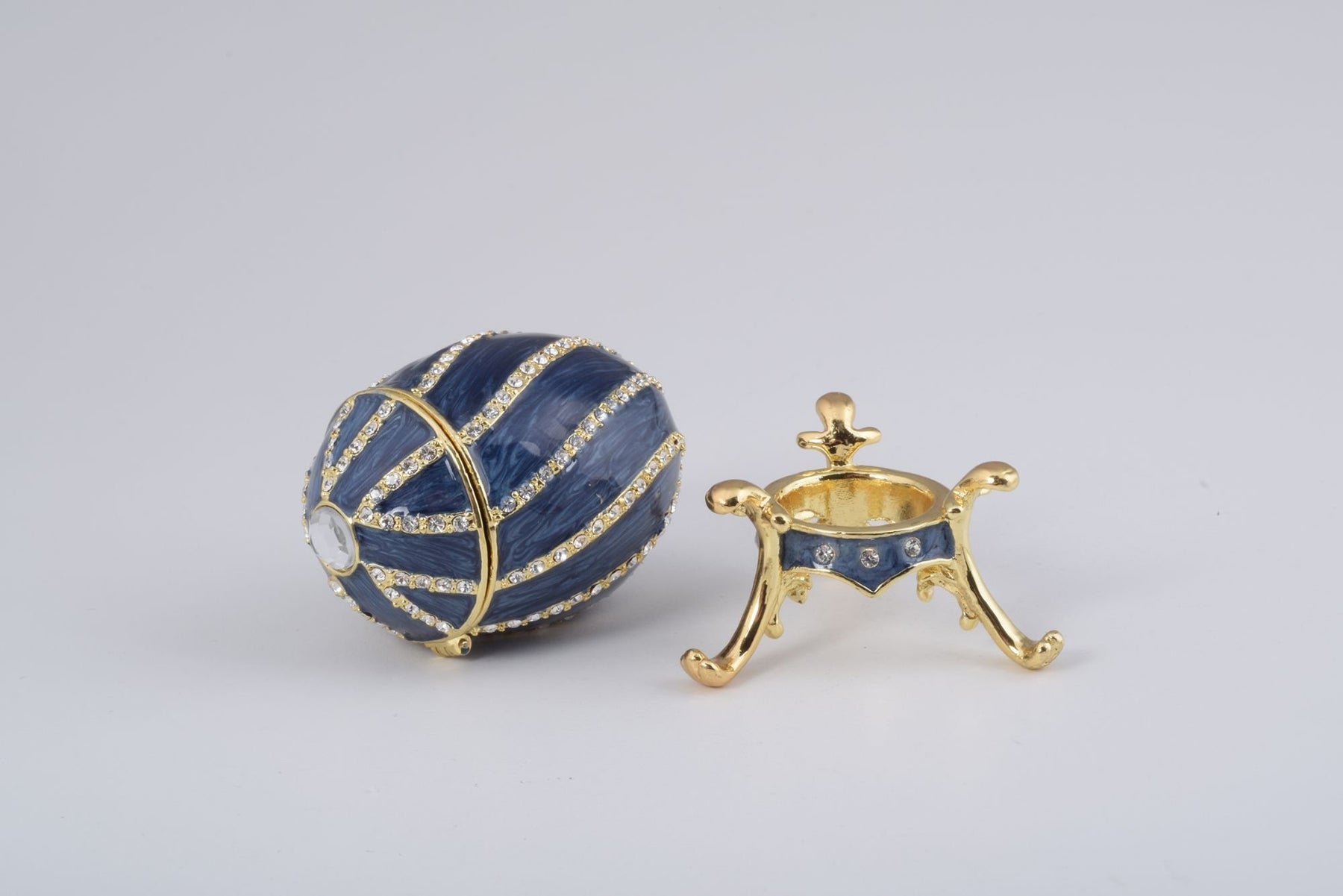 Keren Kopal Gold & Blue Faberge Egg