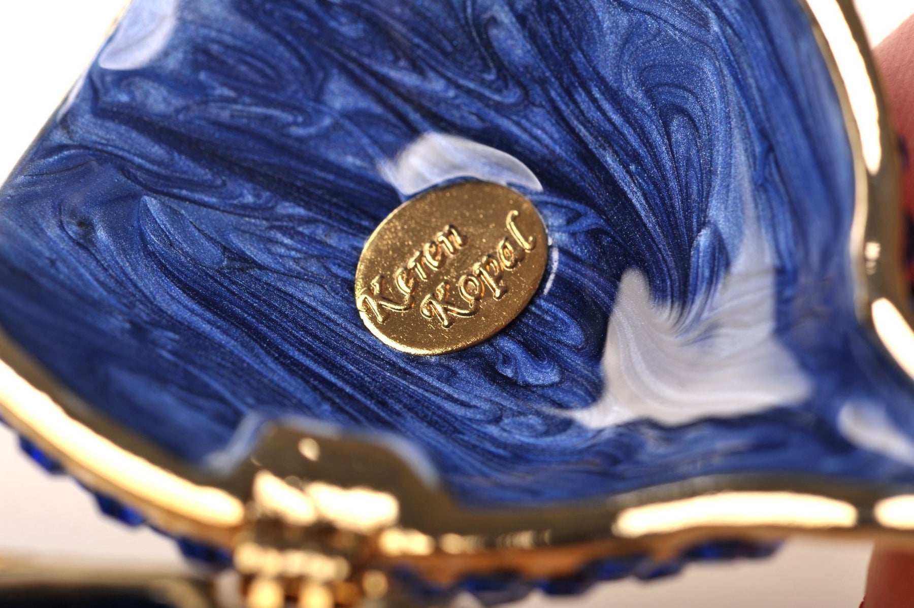 Keren Kopal Gold & Blue Fish