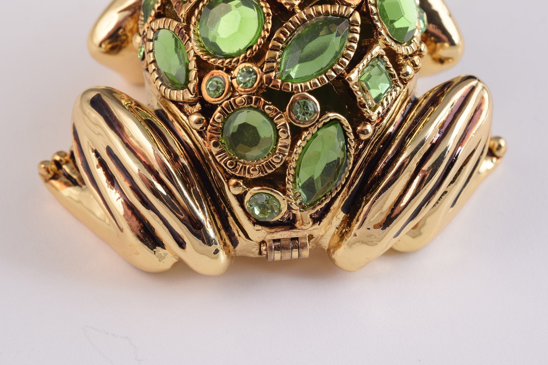 Keren Kopal Gold and Green Frog