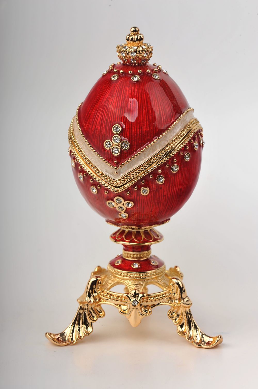 Keren Kopal Gold and Red Faberge Egg
