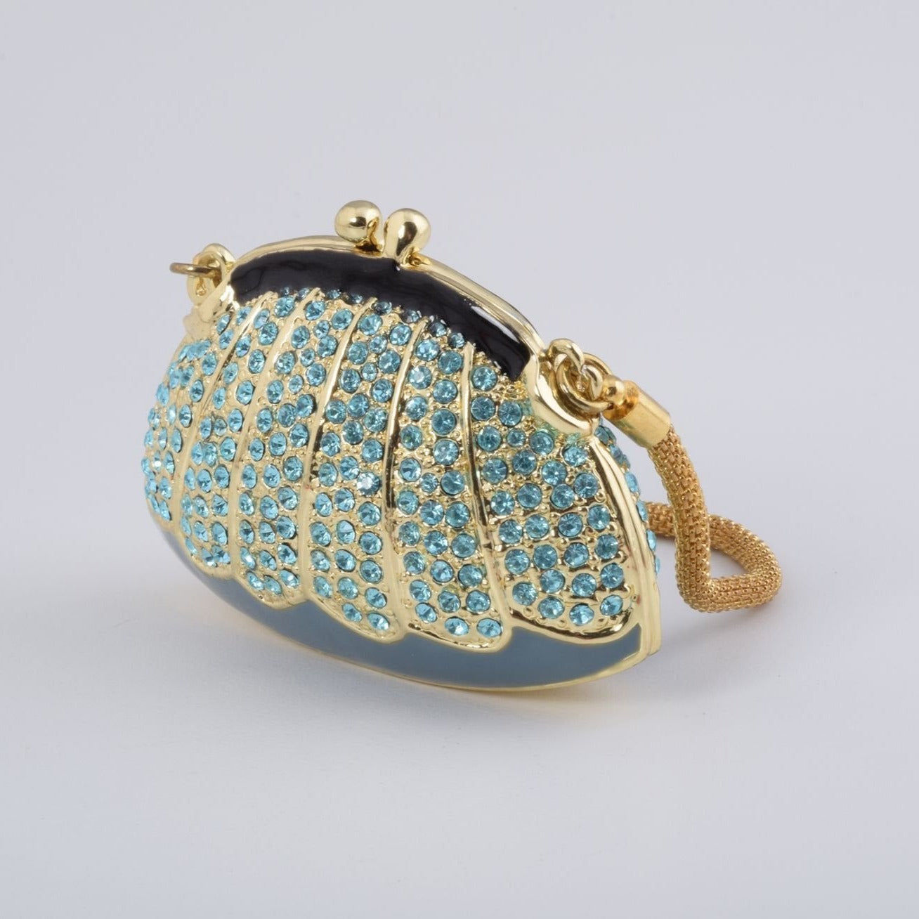 Keren Kopal Golden Blue Woman Bag Box
