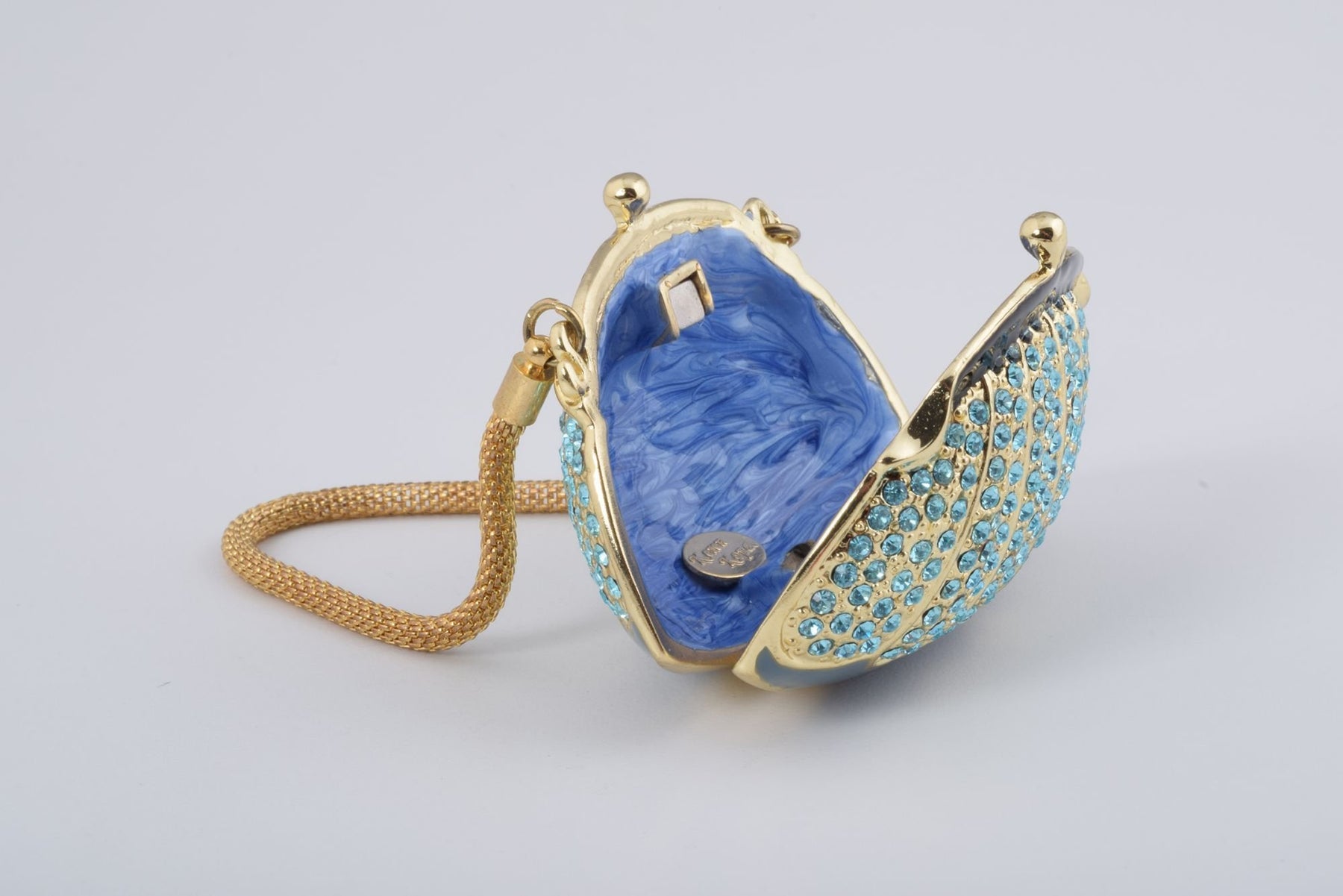 Keren Kopal Golden Blue Woman Bag Box