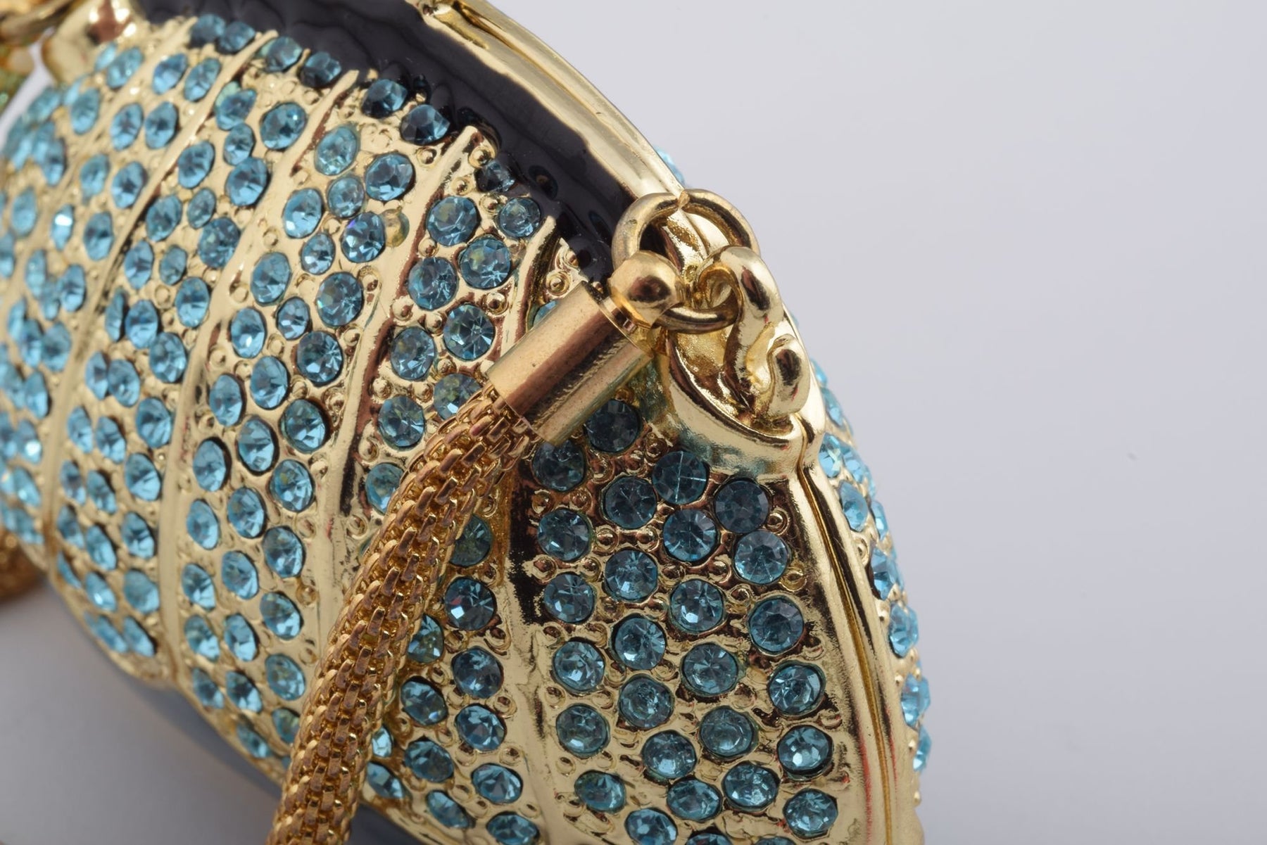 Keren Kopal Golden Blue Woman Bag Box