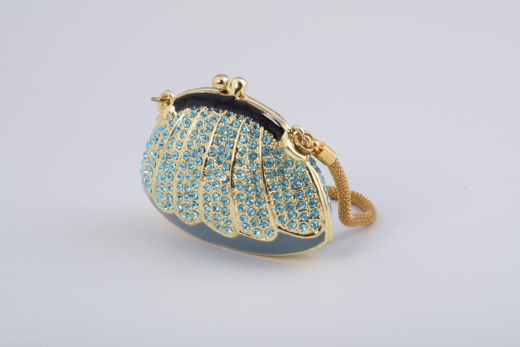 Keren Kopal Golden Blue Woman Bag Box