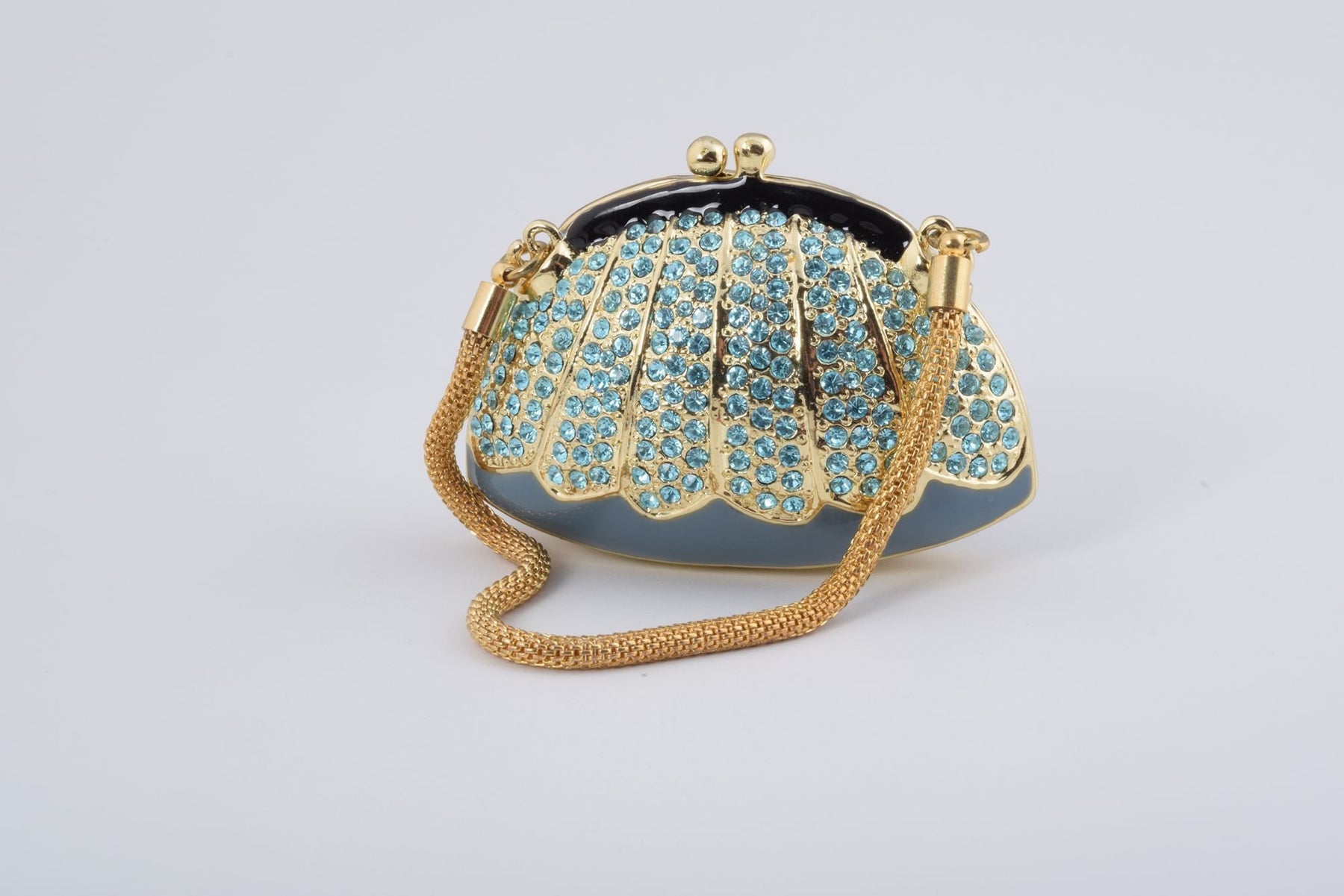 Keren Kopal Golden Blue Woman Bag Box