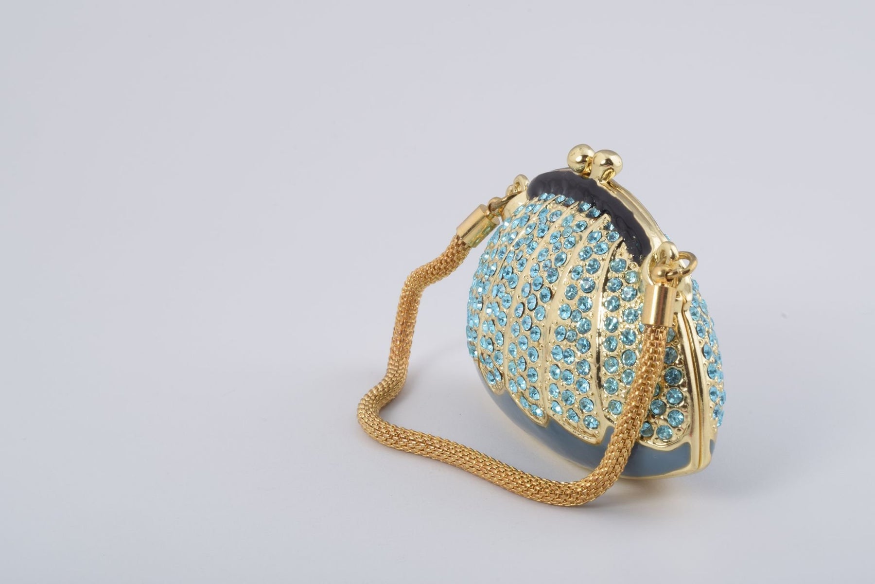 Keren Kopal Golden Blue Woman Bag Box
