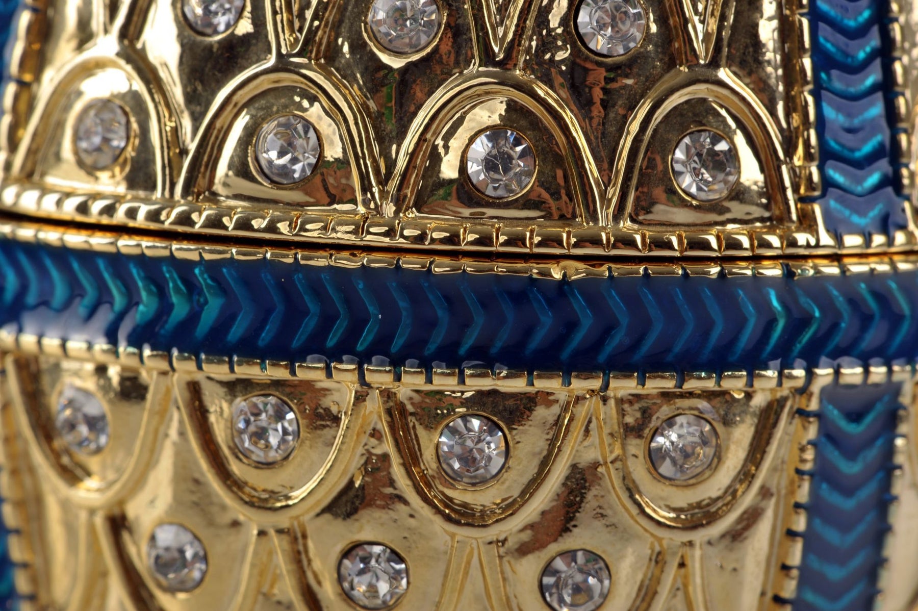 Keren Kopal Golden Faberge Egg Music Box