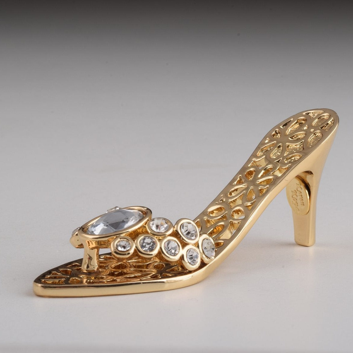 Keren Kopal Golden High Heel Shoe