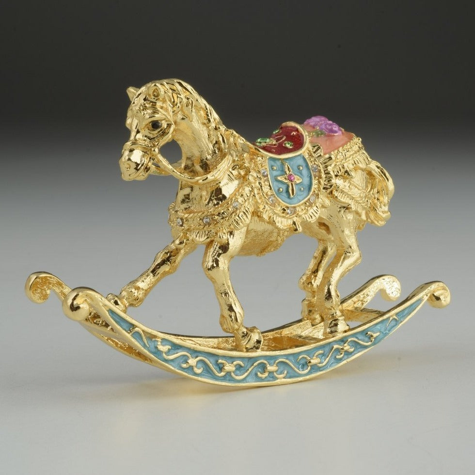 Keren Kopal Golden Rocking Horse