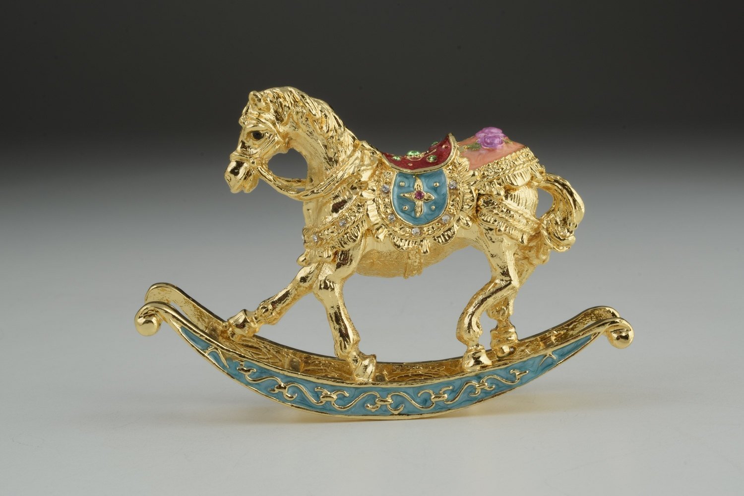 Keren Kopal Golden Rocking Horse