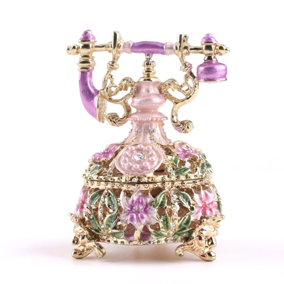 Keren Kopal Golden Vintage Telephone