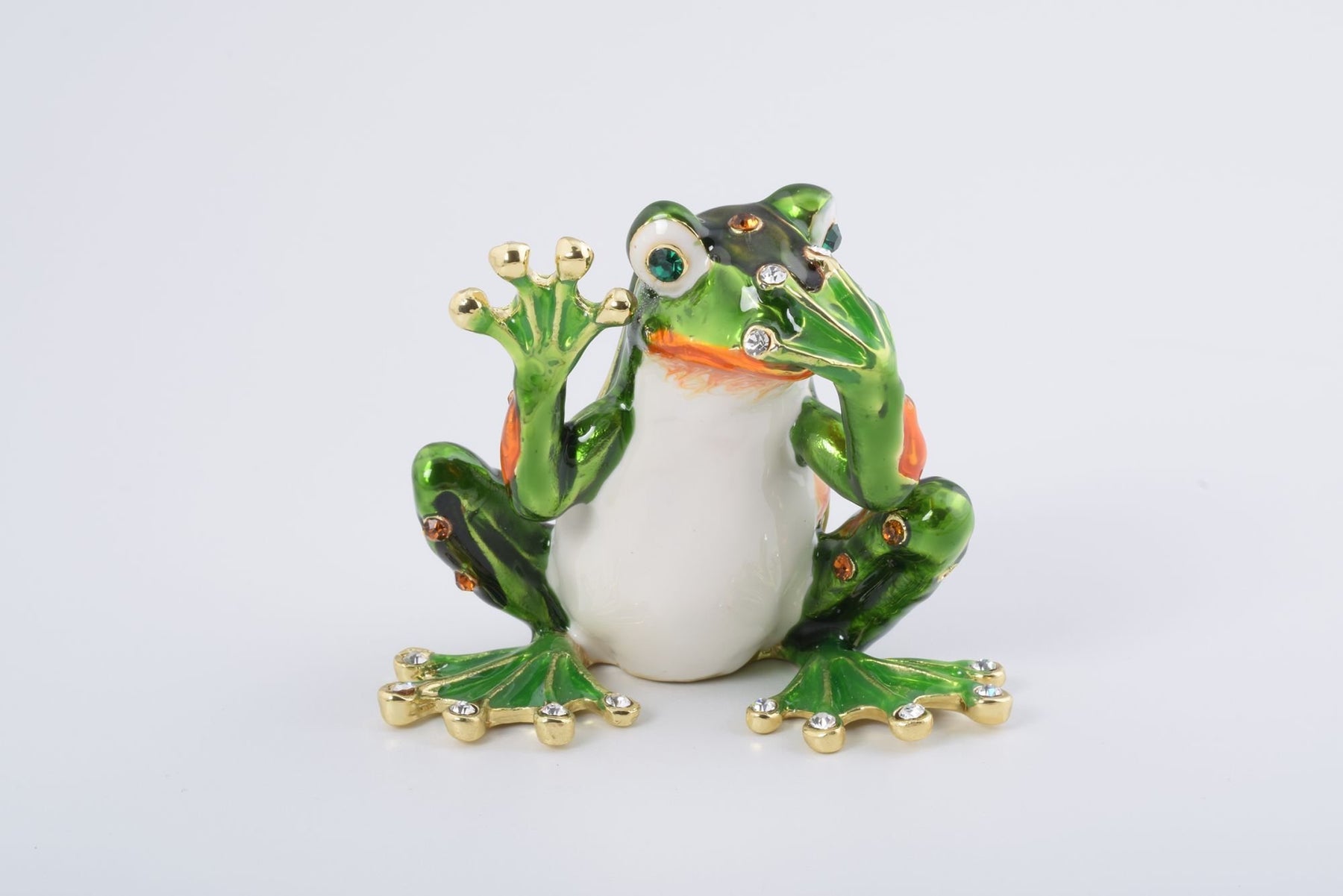 Keren Kopal Green Frog Speak No Evil