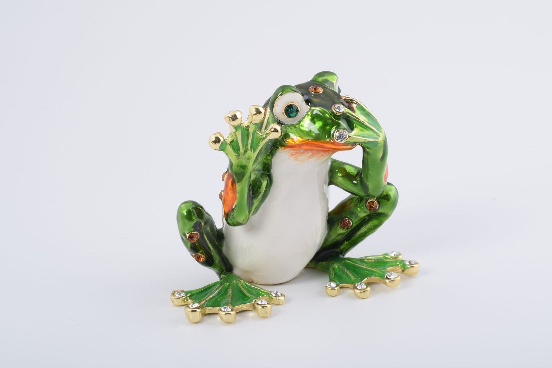 Keren Kopal Green Frog Speak No Evil