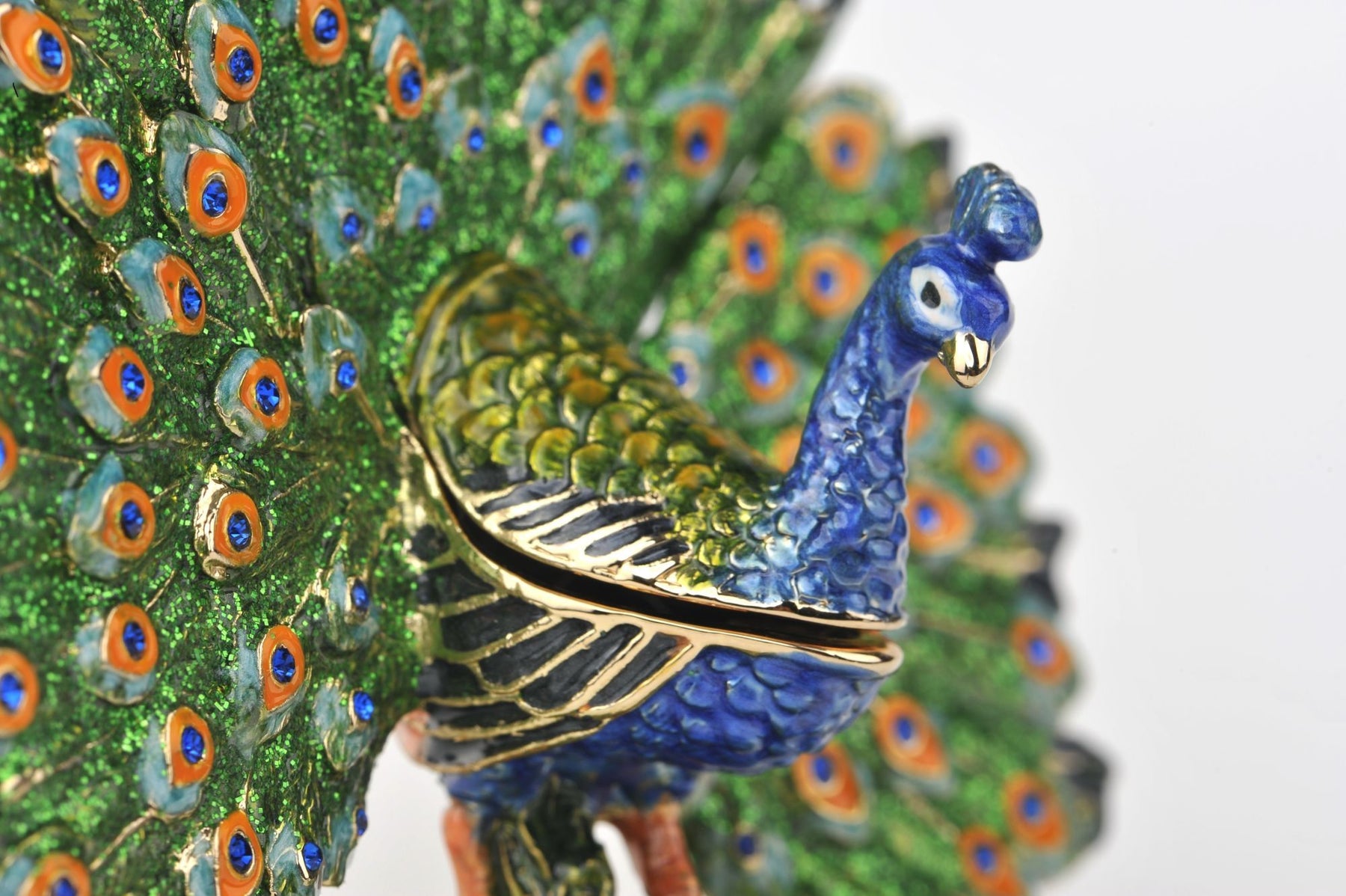 Keren Kopal Green & Blue Peacock
