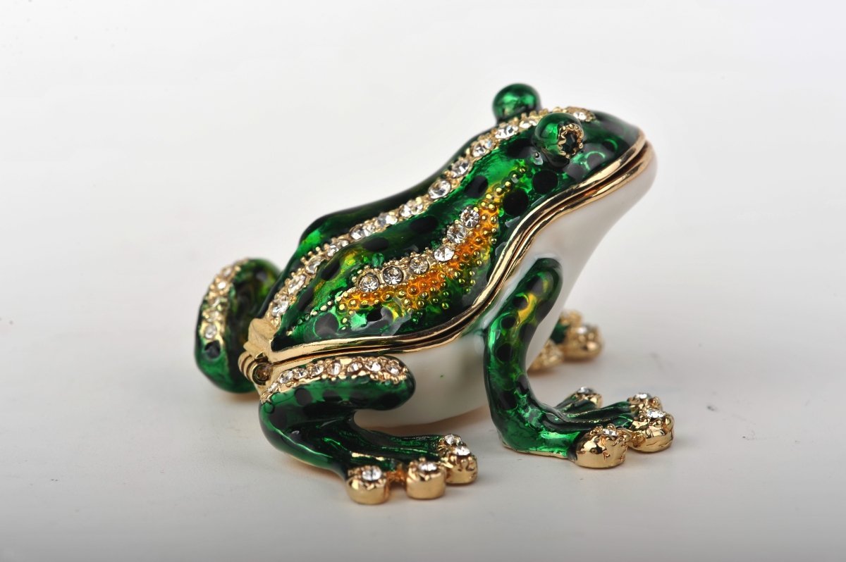 Keren Kopal Green & Gold Sitting Toad