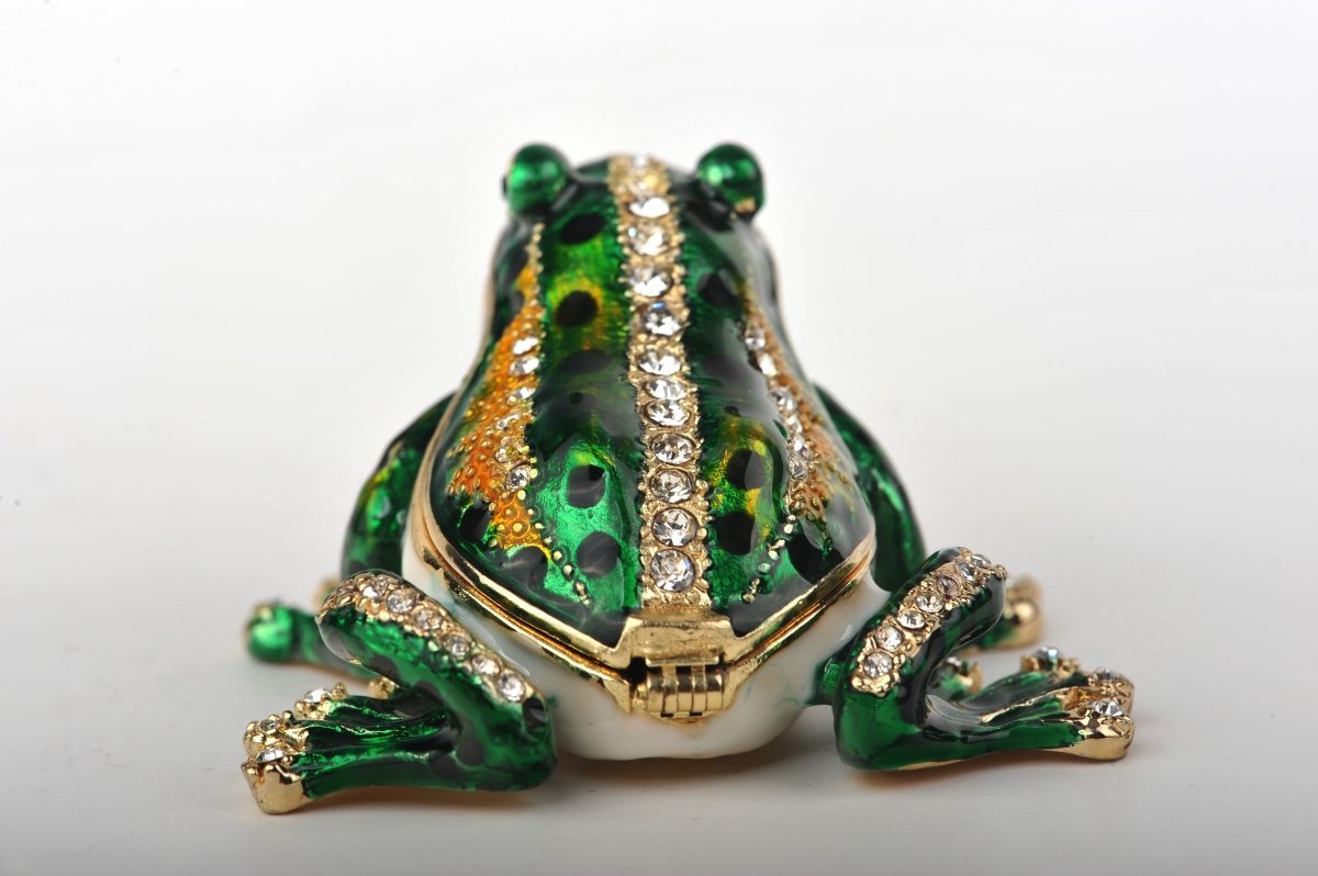 Keren Kopal Green & Gold Sitting Toad