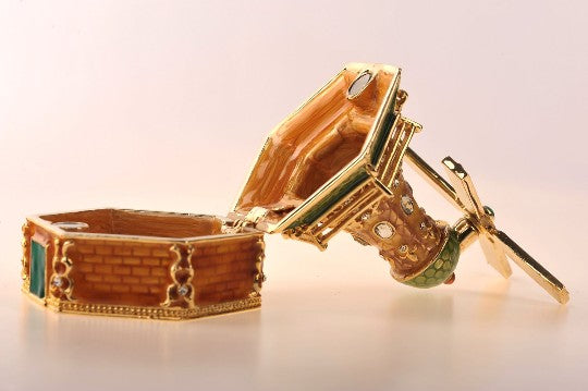 Keren Kopal Green & Gold Windmill