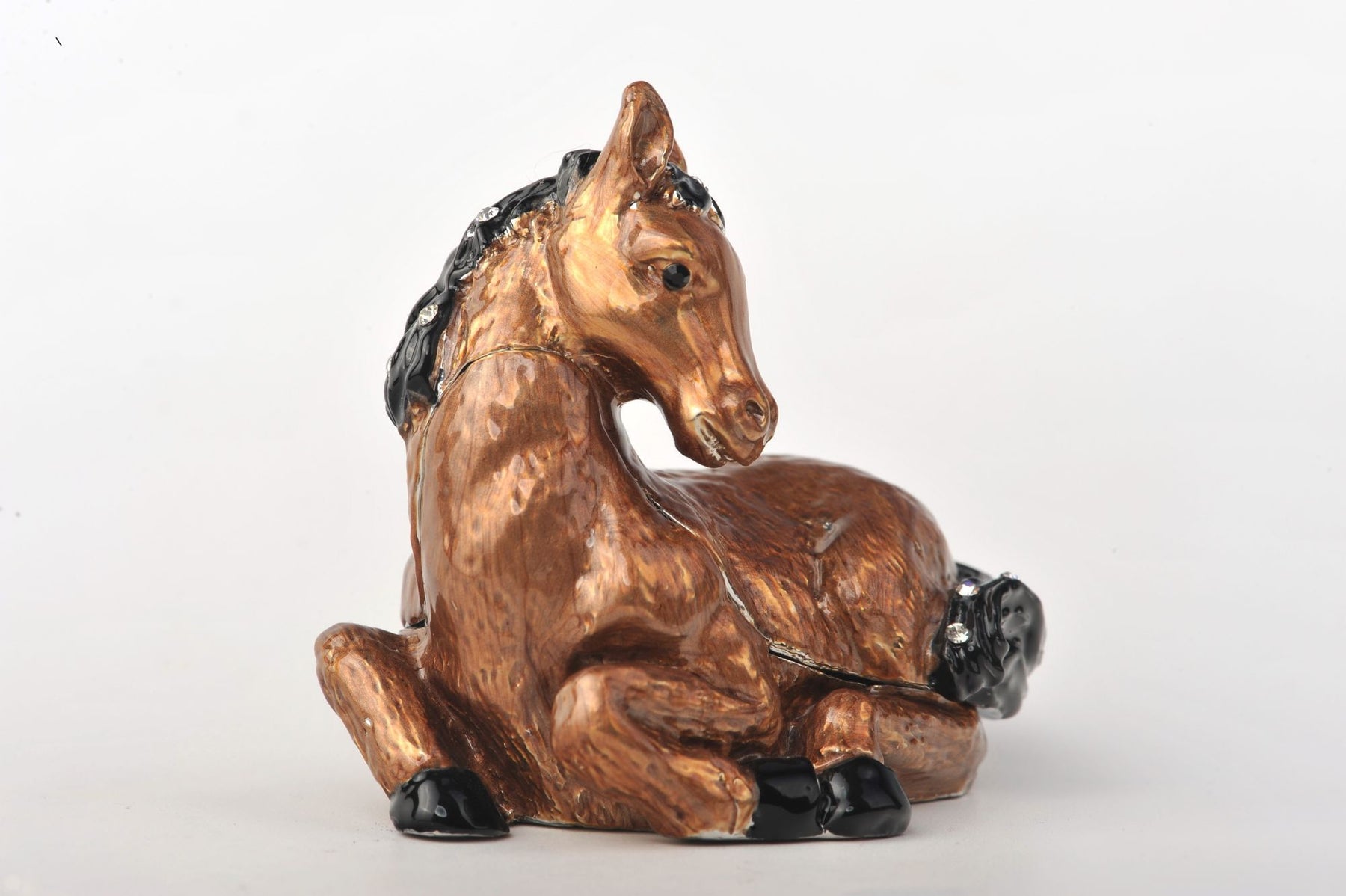 Keren Kopal Horse Trinket Box