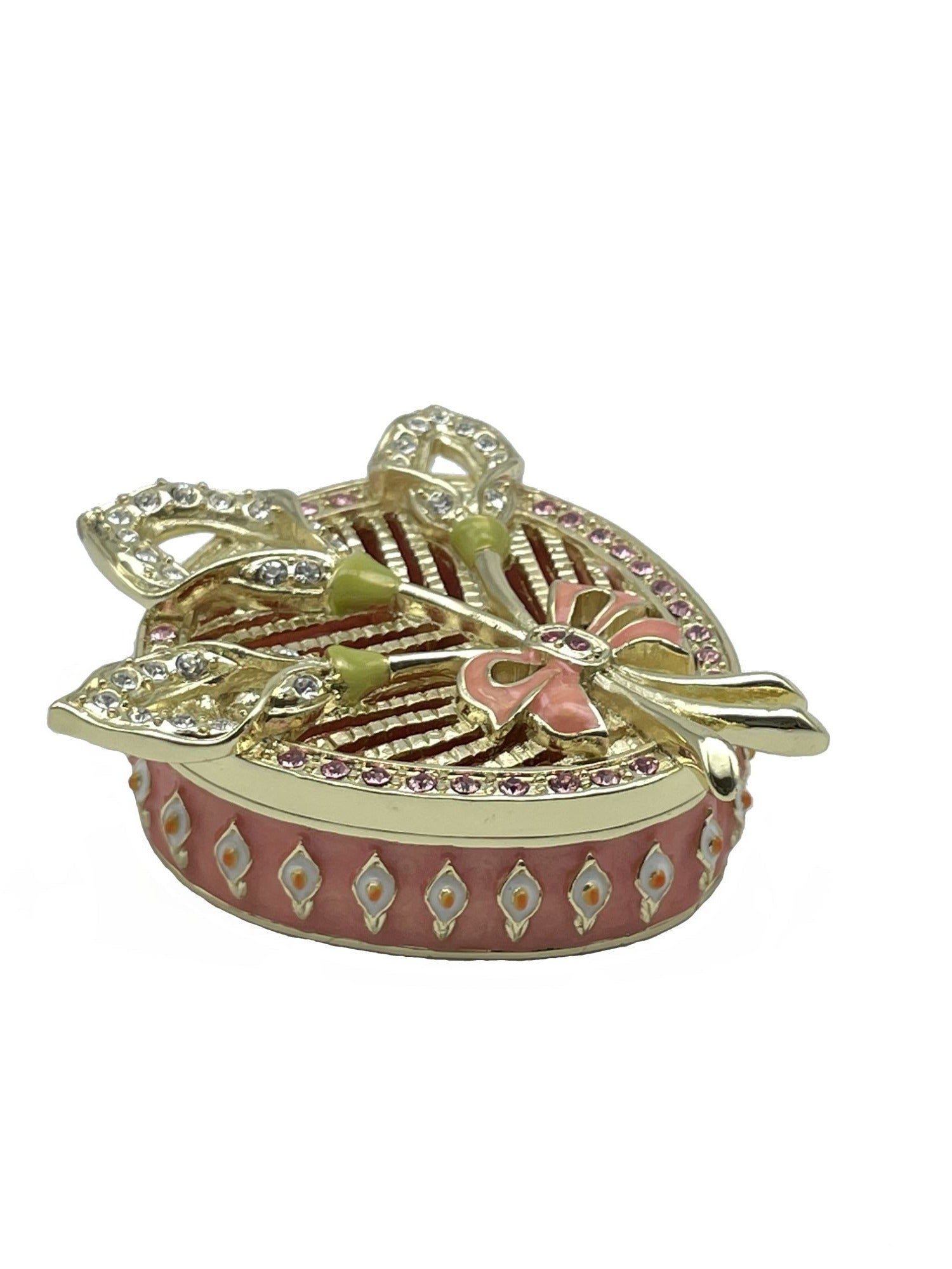 Keren Kopal Pink Beautiful Decorated Trinket Box