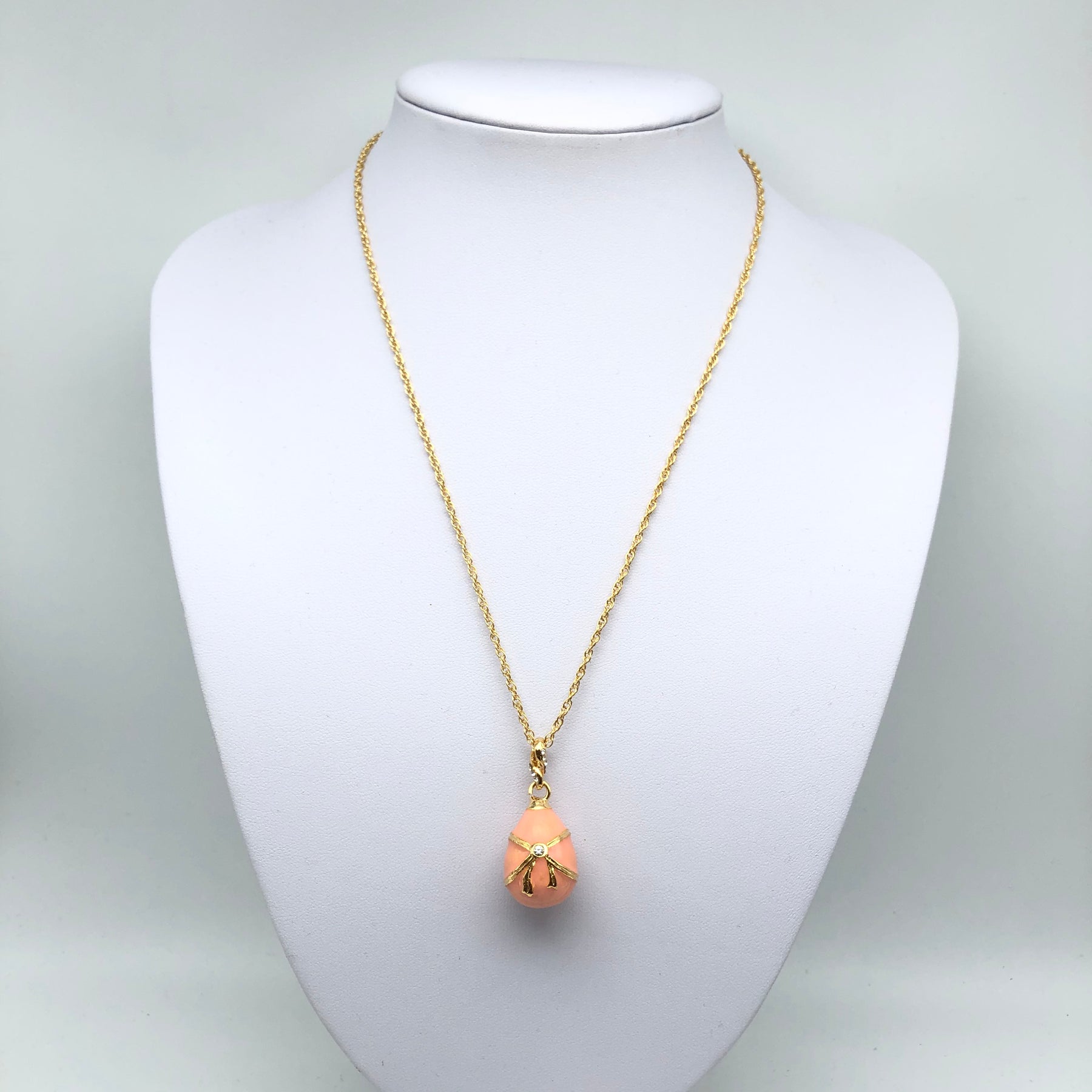 Keren Kopal Pink Egg Pendant Necklace