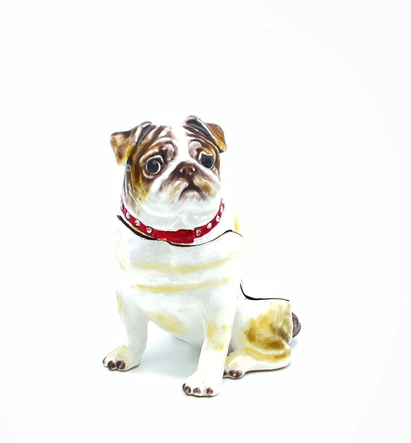 Keren Kopal white bulldog dog