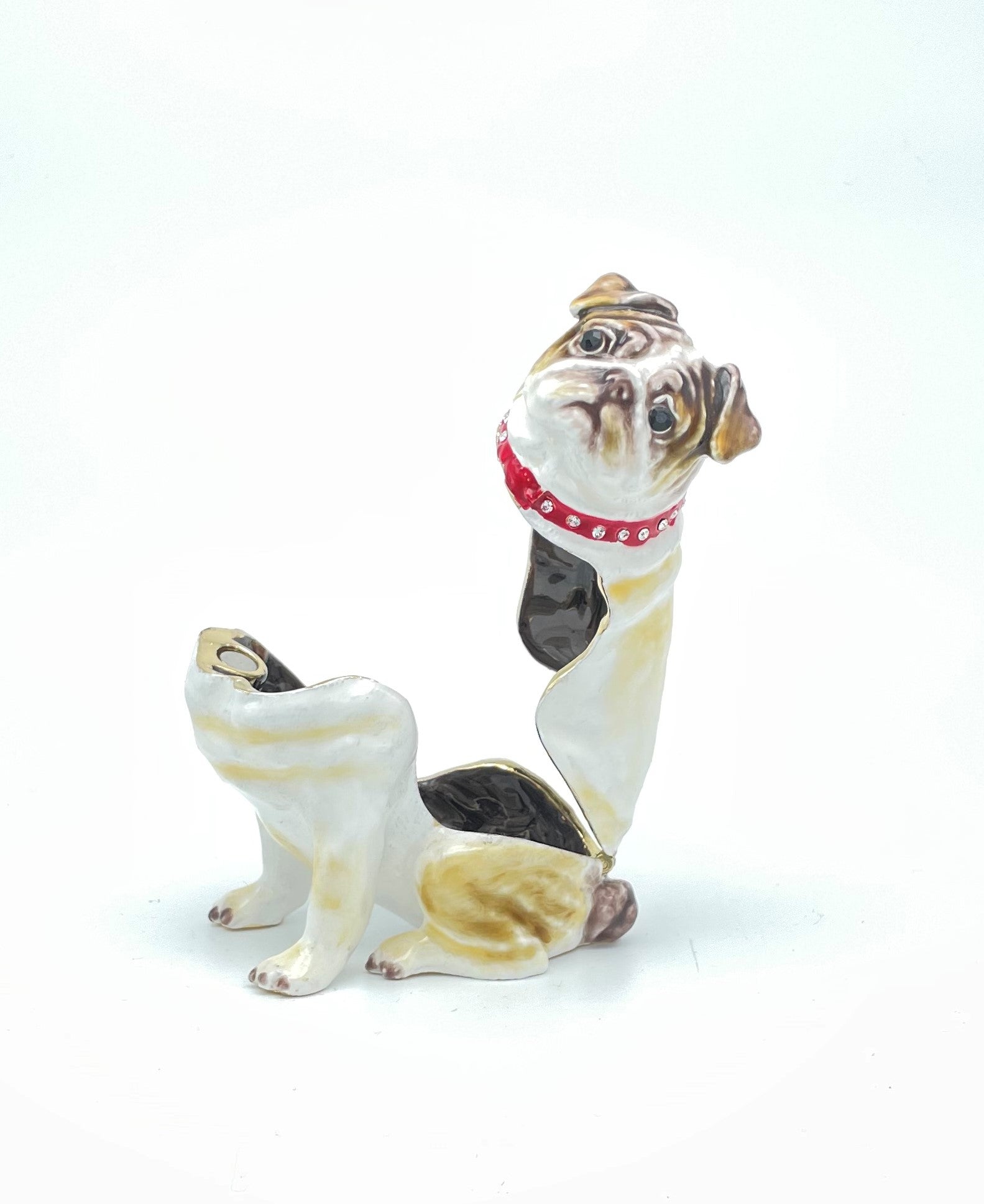 Keren Kopal white bulldog dog