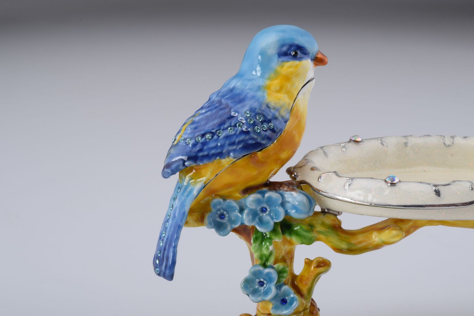 Keren Kopal Blue & Yellow Tanager Bird on a Tree