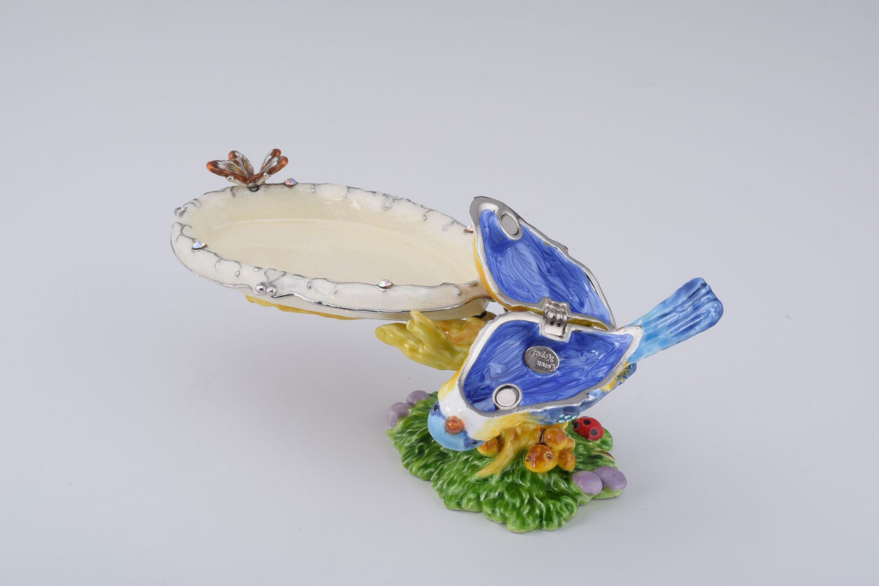 Keren Kopal Blue & Yellow Tanager Bird on a Tree