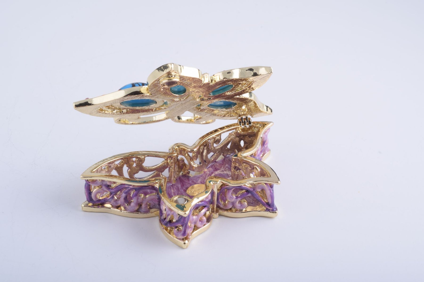 Keren Kopal Blue & Orange Butterfly