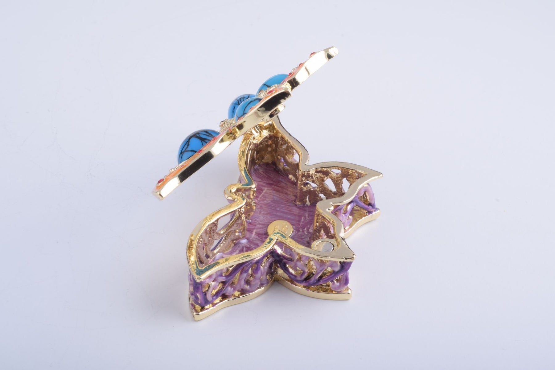 Keren Kopal Blue & Orange Butterfly